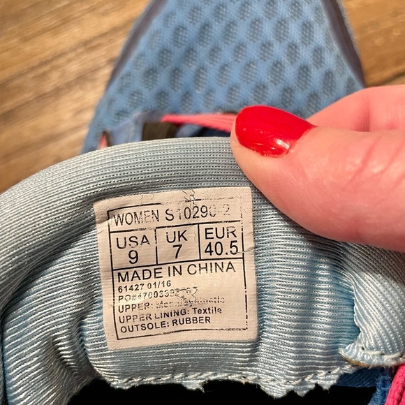 Saucony Triumph ISO 2 S10290-2 Blue Running Shoes Sneakers Women's Size 9 Active - Picture 9 of 9